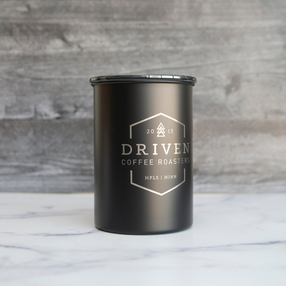 Badge Coffee Canister