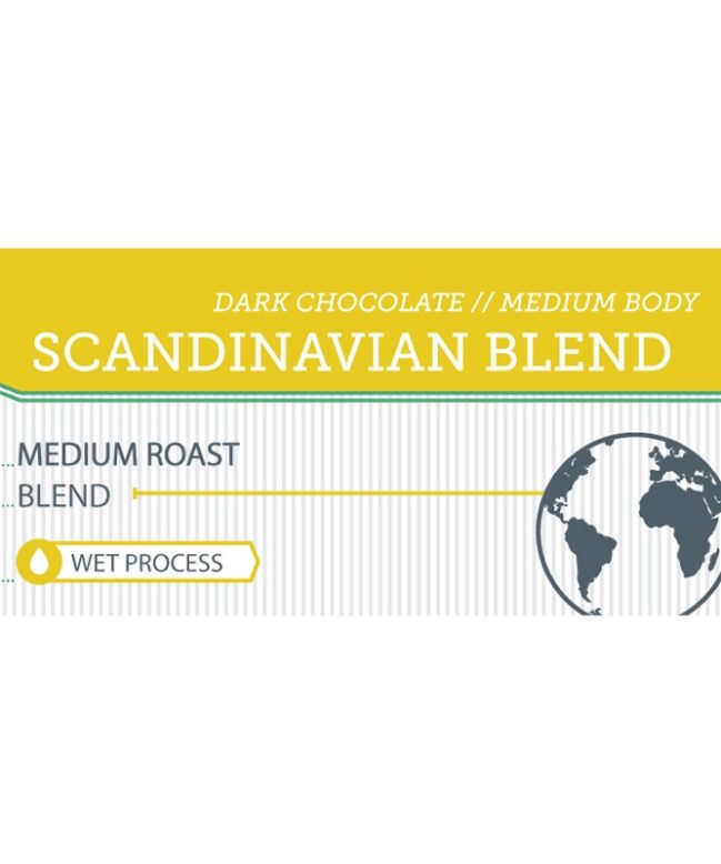 Scandinavian Blend label