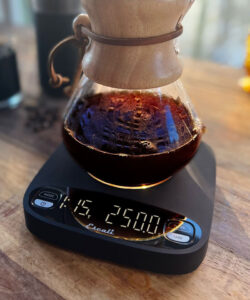 Escali Versi Digital Coffee Scale with Timer